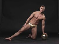 Justin Lewis Gold - DiamondPicturesMen - Masturbation