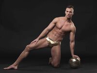 Justin Lewis Gold - DiamondPicturesMen - Masturbation