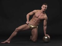 Justin Lewis Gold - DiamondPicturesMen - Masturbation