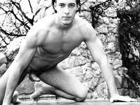 Lucio Maverick Bandw - DiamondPicturesMen - Hairy