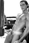 Lucio Maverick Bandw - DiamondPicturesMen - Hairy