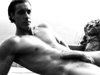 Lucio Maverick Bandw - DiamondPicturesMen - Hairy