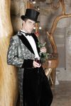 Lucio Maverick Tuxedo - DiamondPicturesMen - Hairy