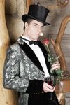 Lucio Maverick Tuxedo - DiamondPicturesMen - Hairy