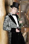 Lucio Maverick Tuxedo - DiamondPicturesMen - Hairy