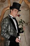 Lucio Maverick Tuxedo - DiamondPicturesMen - Hairy