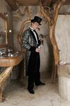 Lucio Maverick Tuxedo - DiamondPicturesMen - Hairy