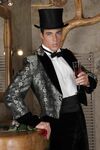 Lucio Maverick Tuxedo - DiamondPicturesMen - Hairy