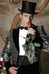 Lucio Maverick Tuxedo - DiamondPicturesMen - Hairy