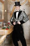 Lucio Maverick Tuxedo - DiamondPicturesMen - Hairy