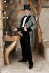 Lucio Maverick Tuxedo - DiamondPicturesMen - Hairy