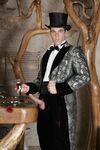 Lucio Maverick Tuxedo - DiamondPicturesMen - Hairy
