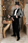 Lucio Maverick Tuxedo - DiamondPicturesMen - Hairy