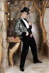 Lucio Maverick Tuxedo - DiamondPicturesMen - Hairy