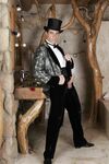 Lucio Maverick Tuxedo - DiamondPicturesMen - Hairy
