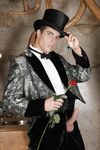 Lucio Maverick Tuxedo - DiamondPicturesMen - Hairy
