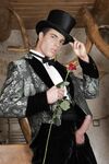Lucio Maverick Tuxedo - DiamondPicturesMen - Hairy