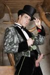Lucio Maverick Tuxedo - DiamondPicturesMen - Hairy