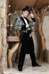 Lucio Maverick Tuxedo - DiamondPicturesMen - Hairy