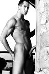 Rogerio Mateo Bandw - DiamondPicturesMen - Posing