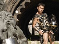 Santino Mckenna Sword - DiamondPicturesMen - Posing