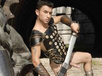 Santino Mckenna Sword - DiamondPicturesMen - Posing