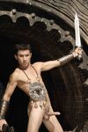 Santino Mckenna Sword - DiamondPicturesMen - Posing