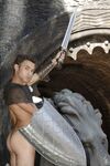 Santino Mckenna Sword - DiamondPicturesMen - Posing