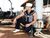 Sean Lawrence Sailor - DiamondPicturesMen - Cumshots