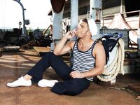Sean Lawrence Sailor - DiamondPicturesMen - Cumshots