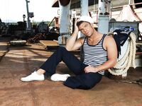 Sean Lawrence Sailor - DiamondPicturesMen - Cumshots