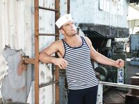 Sean Lawrence Sailorglam - DiamondPicturesMen - Oral
