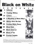 BLACK ON WHITE Vol 1 Nr 3 1988 Photos
