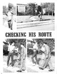 CHECKING HIS ROUTE Photos