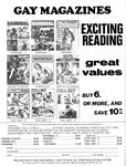 CREAM AND COFFEE Vol 1 Nr 1 1975 Photos