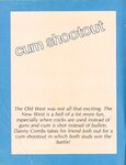 CUM SHOOTOUT Photos