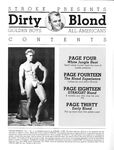 DIRTY BLOND Vol 1 Nr 2 1987 Photos