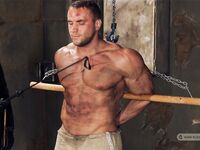 Bodybuilder Roman In Slavery - Final - RusCapturedBoys - Electric Play
