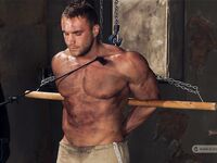 Bodybuilder Roman In Slavery - Final - RusCapturedBoys - Electric Play