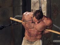 Bodybuilder Roman In Slavery - Final - RusCapturedBoys - Electric Play