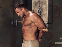 Bodybuilder Roman In Slavery - Final - RusCapturedBoys - Electric Play