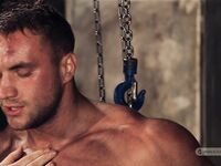 Bodybuilder Roman In Slavery - Final - RusCapturedBoys - Electric Play