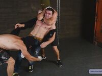Bully Guy Vitaliy - Part I - RusCapturedBoys - Waxing