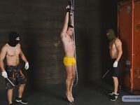 Bully Guy Vitaliy - Part I - RusCapturedBoys - Waxing