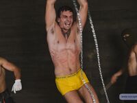 Bully Guy Vitaliy - Part I - RusCapturedBoys - Waxing