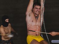 Bully Guy Vitaliy - Part I - RusCapturedBoys - Waxing