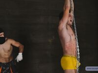 Bully Guy Vitaliy - Part I - RusCapturedBoys - Waxing