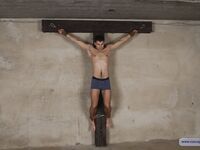 Crucifixion Of Slave Zhenya - RusCapturedBoys - Muscle