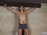 Crucifixion Of Slave Zhenya - RusCapturedBoys - Muscle