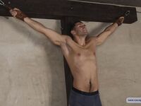 Crucifixion Of Slave Zhenya - RusCapturedBoys - Muscle